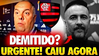 BOMBA! VITOR PEREIRA DEMITIDO DO FLAMENGO APÓS PERDER O TÍTULO DA RECOPA!? NOTICIAS DO FLAMENGO HOJE