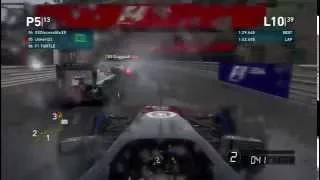 F1 2014 AOR F3 season 9 Monaco race highlights