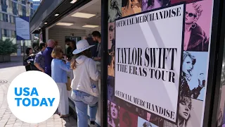 Taylor Swift fans show off Eras-themed outfits in Paris | USA TODAY