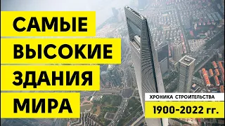 Самые высокие здания мира. Эволюция строений 1900-2022 год.