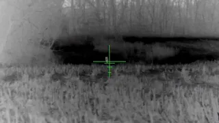 ATN Thor 4 640-2.5-25 Coyote hunting in Southern Illinois highlights from 3-1-20