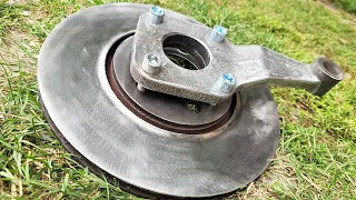 BEST IDEA FROM AN OLD CAR BRAKE DISC!!