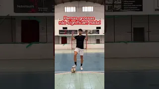 TUTORIAL DE COMO CHUTAR FORTE! #futsal #tutorial #shorts