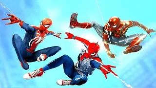 SPIDER MAN BEST SUITS IN THE GAME! Marvels Spider-Man Part 3!! (Spiderman Gameplay)