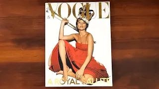 2001 December ASMR Magazine Flip Through: British Vogue "A Royal Salute" Kate Moss, Queen Elizabeth