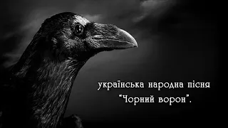 Українська народна пісня: "Чорний ворон" Роман Ковальчук, пісня присвячена Холодноярській республіці