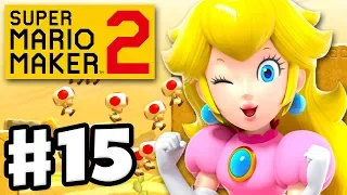 Super Mario Maker 2 - Gameplay Walkthrough Part 15 - Peach's Jobs! (Nintendo Switch)