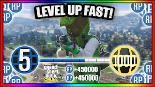 Easiest SOLO GTA 5 RP Method! *AFTER PATCH 1.66* Rank Up Very FAST! GTA 5 RP METHOD