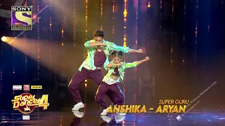 aryan patra and anshika latest performance in super dancer chapter 4