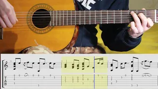 Let it be Beatles guitar. Notes. Tabs. Lesson. Fingerstyle.