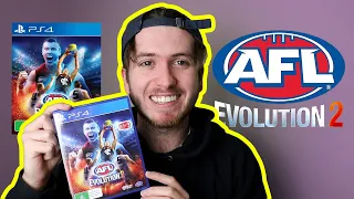 AFL EVOLUTION 2 FIRST GAME