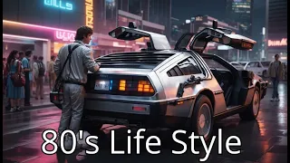 80s Life Style - 80s synthwave driving music