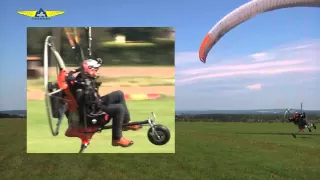 Motorový paragliding - tříkolky (KOMPLET)