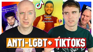 Gay React To Anti-Gay TikTok Videos | Roly & Calum