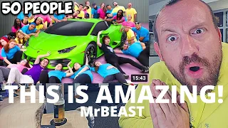 THIS IS AMAZING! MrBeast Last To Take Hand Off Lamborghini, Keeps It (FIRST REACTION!)