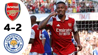 Arsenal vs Leicester City 4-2 | All Goals & Highlights | Premier League 2022/23