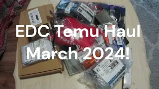 EDC / Outdoor Gear / unsponsored Temu Haul with I'm Not Lost, I'm Exploring