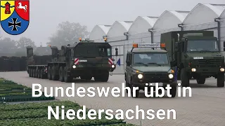 Bundeswehr übt in Ganderkesee - Feldeinsatzübung „WELSE-TROSS“ der 3./Logistikbataillon 161