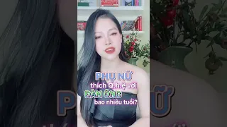 Phụ nữ thích "ân ái" với đàn ông bao nhiêu tuổi? | Thanh Hương Official #thanhhuongofficial #short