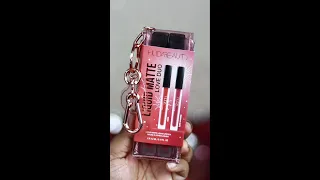 HUDA BEAUTY LIQUID MATTE LOVE DUO|| Rs.2700 for 2 Full size Liquid Lipsticks #shorts #youtubeshorts