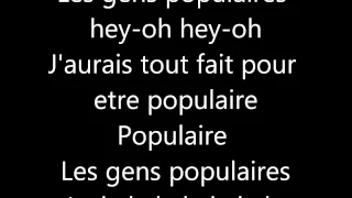 La Fouine - Populaire avec paroles (lyrics)