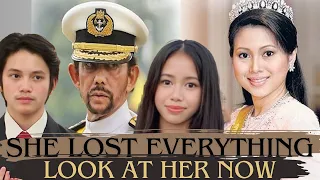 What is the life of the Sultan of Brunei's third wife following their divorce? #brunei