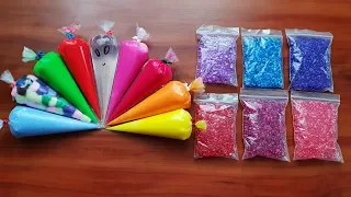 Making Slime Piping Bags And Slushee Beads #2