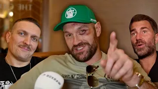 TYSON FURY BRUTALLY HONEST ON S/D WIN OVER FRANCIS NGANNOU | RESPONDS TO USYK & EDDIE HEARN COMMENTS