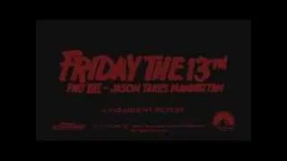 FRIDAY THE 13th-PART VIII: JASON TAKES MANHATTAN (1989 Teaser Theatrical Trailer)