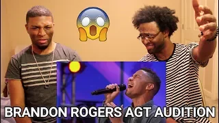 Brandon Rogers - America's Got Talent 2017 (REACTION) Thank You For Sharing Your Talent (R.I.P.)