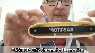 EASTTOP New Style Chromatic Harmoncia(ET12)#harmonica#chromatic harmonica