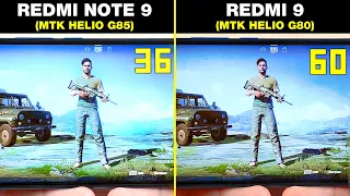 REDMI 9 vs REDMI NOTE 9 - БОЛЬШОЕ СРАВНЕНИЕ В ИГРАХ!🔥 FPS +НАГРЕВ! GAMING TEST - КТО ЛУЧШЕ?🔥