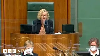 Australia's female Speaker repeatedly called 'Mr' - BBC News