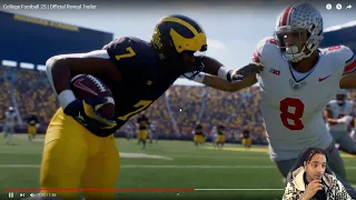 FlightReacts To College Football 25 Official Reveal Trailer Then Breaks EVERYTHING DOWN!