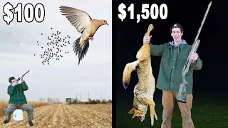 Cheap Vs Expensive SHOTGUN Hunting!