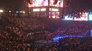 LYON CROWD BUTCH CHANT DURING AD BREAK AT WWE SMACKDOWN FRANCE