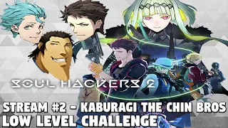 Soul Hackers 2 Low-Level Challenge [VERY HARD] - STREAM #2 Kaburagi The Chin Bros