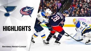 NHL Highlights | Blues @ Blue Jackets 11/15/19