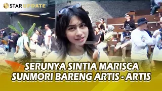 Kece Banget !! Begini Keseruan SINTIA MARISCA Sunmori Bareng Artis Artis - STAR UPDATE