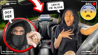Following My GIRLFRIEND DISGUISED As A ROBBER! *GETS INTENSE*