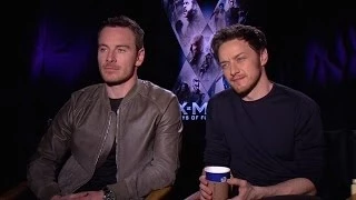 Michael Fassbender & James McAvoy - X-Men: Days of Future Past Interview HD
