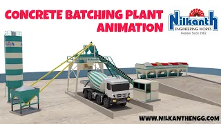Concrete Batching Plant Animation © | Nilkanth Engineering Works