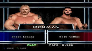 Brock Lesnar vs Seth Rollins - Ironman Match At UNFORGIVEN