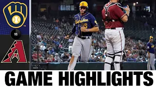 Brewers vs. Diamondbacks Game Highlights (6/23/21) | MLB Highlights