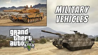 GTA V MILITARY VEHICLES in Real Life | All Military Vehicles