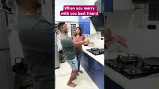 When you marry with your best friend❤️😘 #shorts #comedy #dance #couple #trending #couplegoals