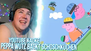 Peppa Wutz backt Schoschkuchen - YouTube Kacke | REAKTION