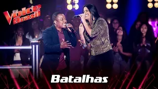 Edson Carlos e Larice Barreto cantam 'Apelido Carinhoso' nas Batalhas - The Voice Brasil | 7ª