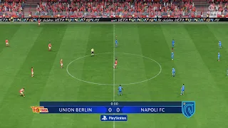 1. FC Union Berlin vs Napoli (24/10/2023) UEFA Champions League EA FC 24 PS5