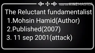 The Reluctant fundamentalist by Mohsin Hamid Urdu and Hindi summary